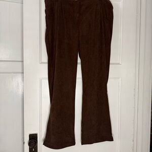 Halara High Waisted Zipper Pocket Corduroy Casual Pants